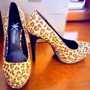 Kim K. Leopard print shoes